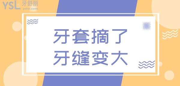 牙縫變大