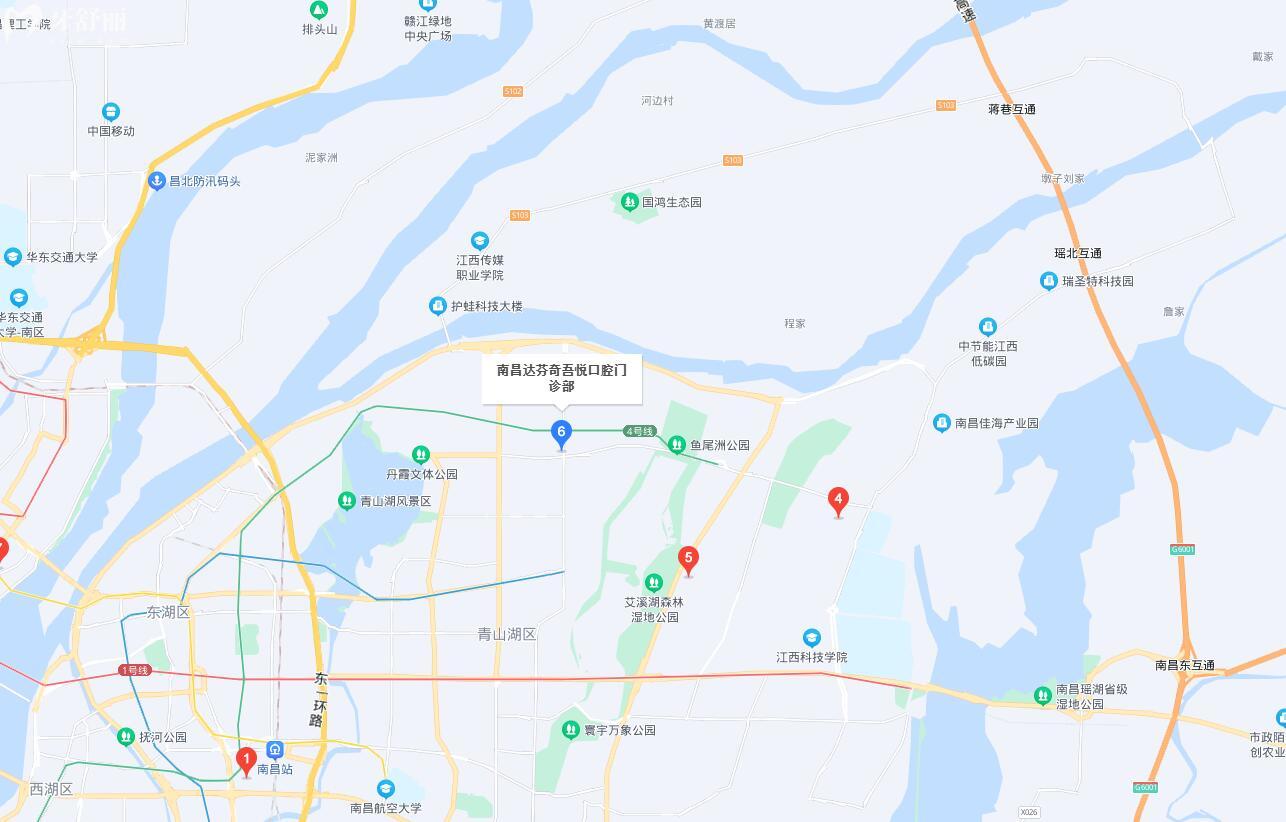 南昌達(dá)芬奇口腔地址