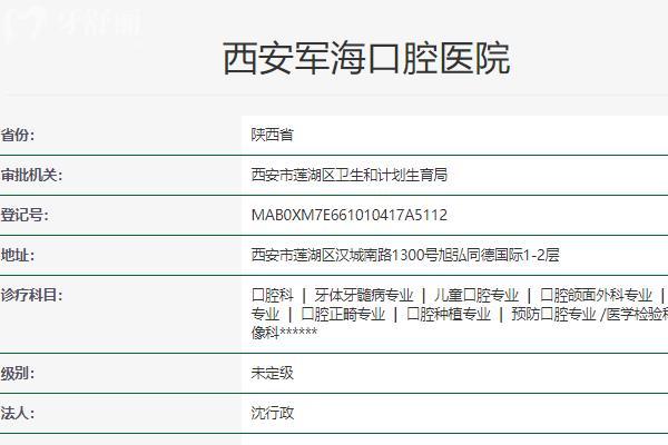 西安軍?？谇会t(yī)院
