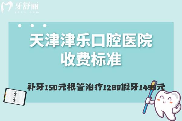 天津津樂口腔醫(yī)院收費(fèi)標(biāo)準(zhǔn)