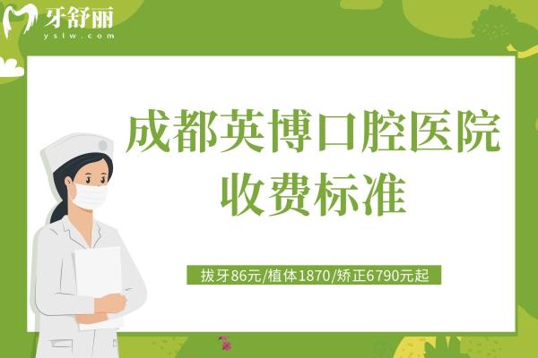 成都英博口腔醫(yī)院收費標準