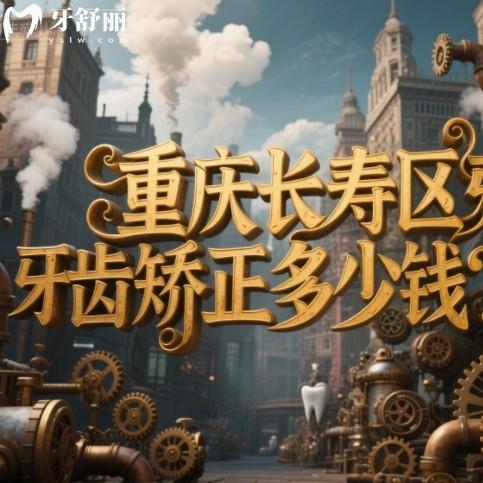 重慶長壽區(qū)牙齒矯正多少錢？金屬牙套6000+隱形牙套1.8w+